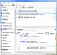 Create software updates with AppLife Make Update