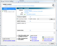 View past update patches and update software patch information