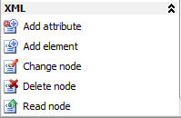 Xml update actions