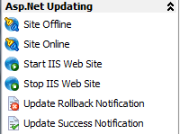 Xml update actions